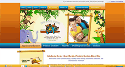 Desktop Screenshot of kidsdentalcenterllc.com